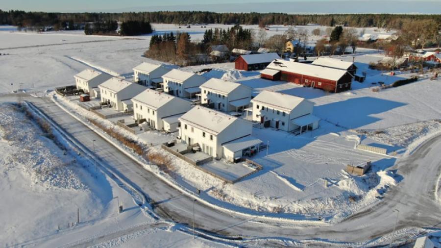 BRF Grillbyängar i vinterskrud